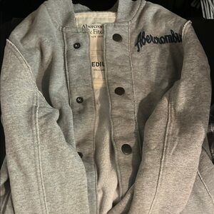Abercrombie & Fitch Gray Jacket